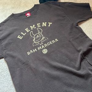 Vintage Element Bam Margera Men’s Shortsleeve Tee Size M Early 2000’s